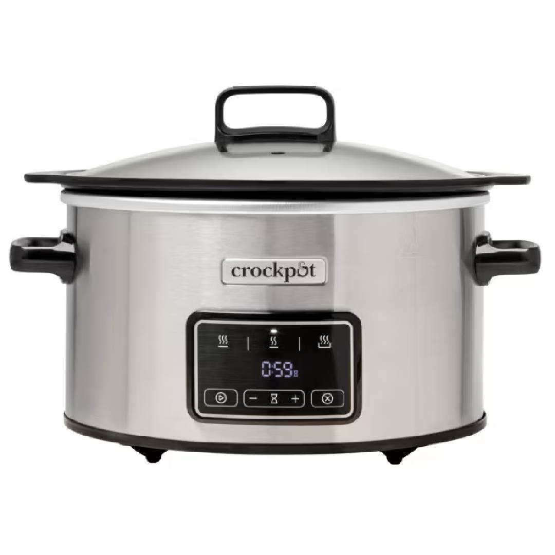 Panela elétrica digital Crockpot Sizzle & Stew 3,5L CSC111X