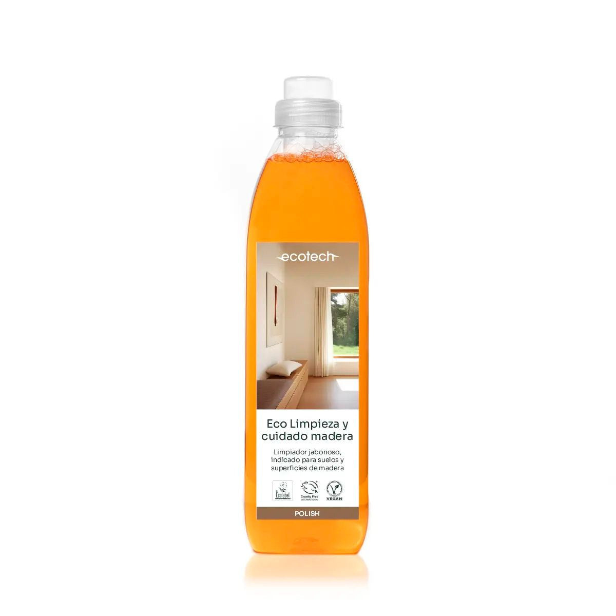 Limpador de sabão para madeira Ecotech Polish 1 L