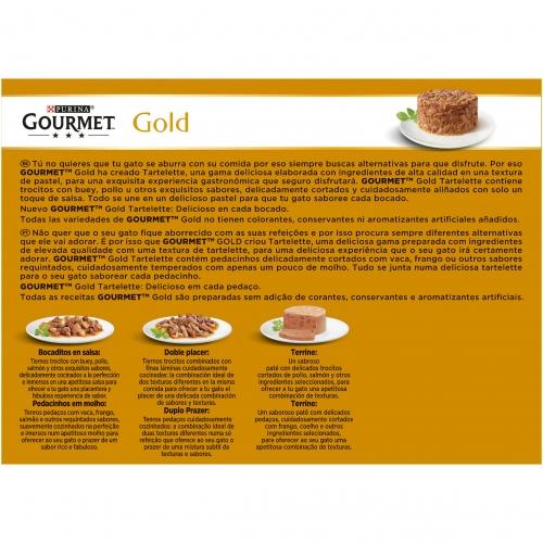 Embalagem sortida de tarteletes GOURMET GOLD (24 x 85 g)
