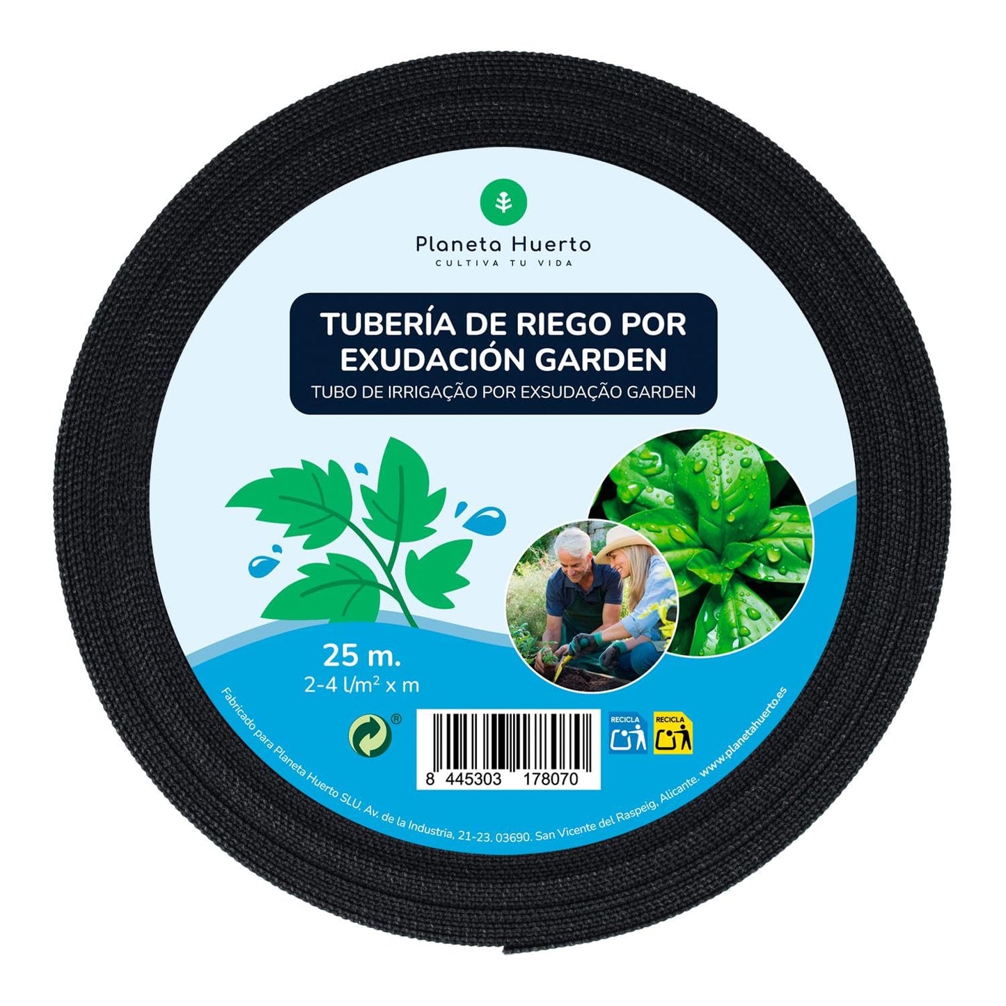 Rolo de exsudação 25 m JARDIM