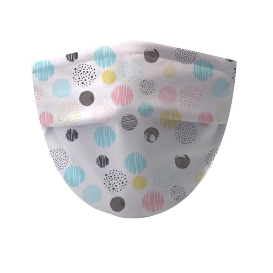 Máscara geométrica para adulto