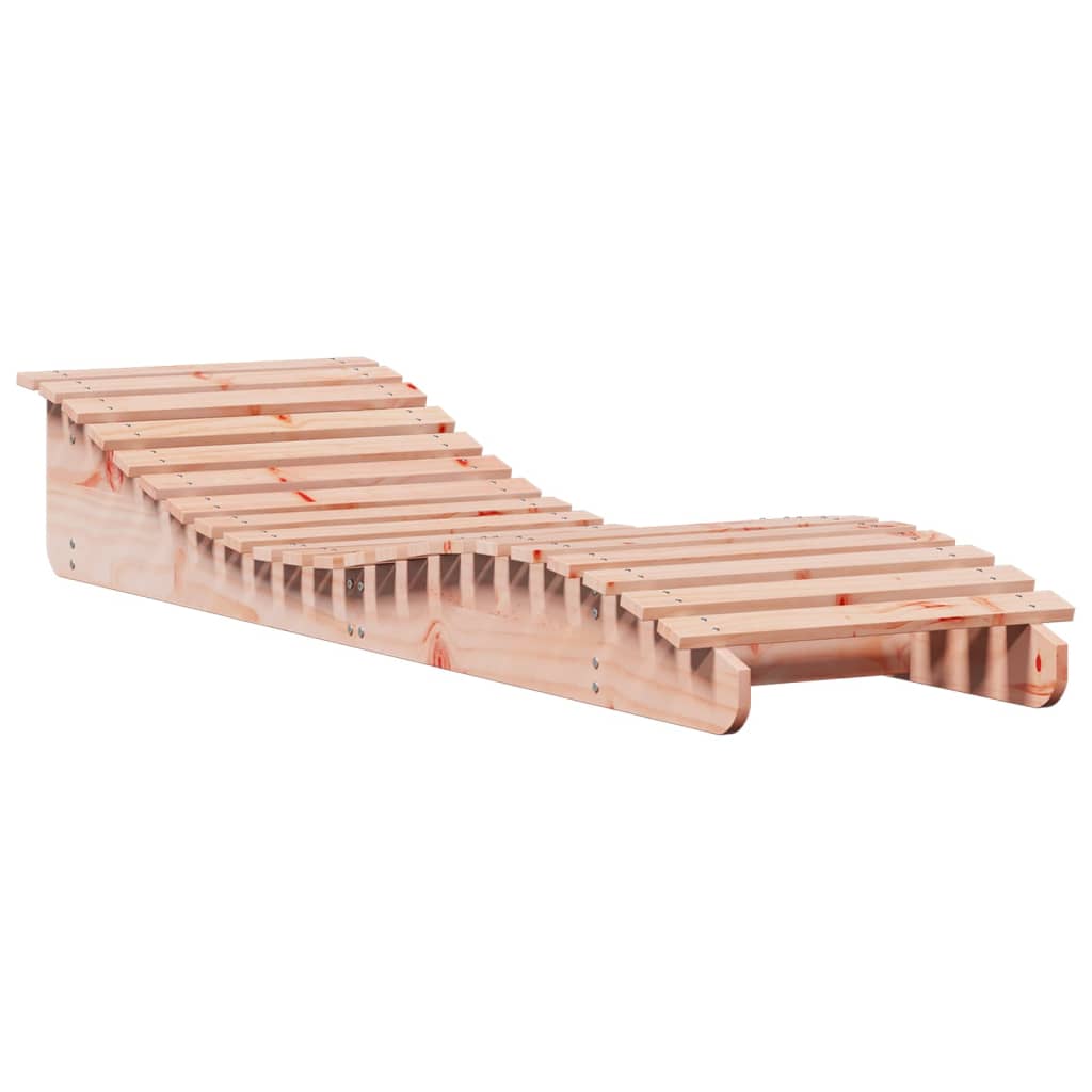 Tumbona De Madera Maciza Douglas 205x60x31,5 Cm / Vetonek_5