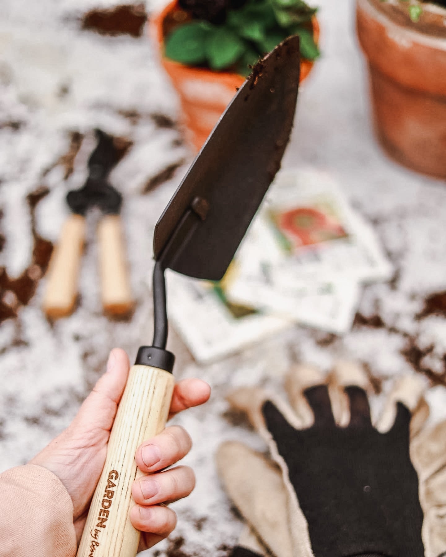 Pala De Mano - Fresno, Metal, Negro, 33 X 6 X 5 Cm_5