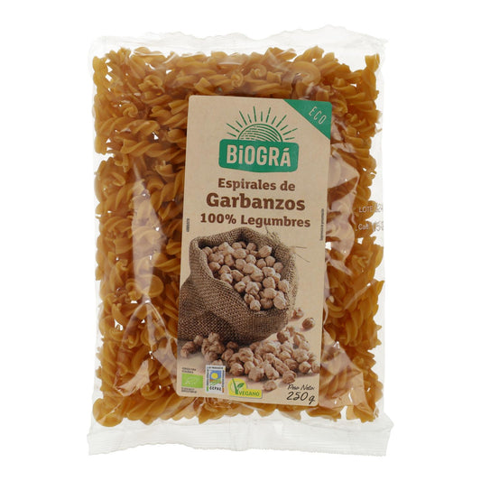 Espiral de Grão de Bico Biológico Biográ 250 g