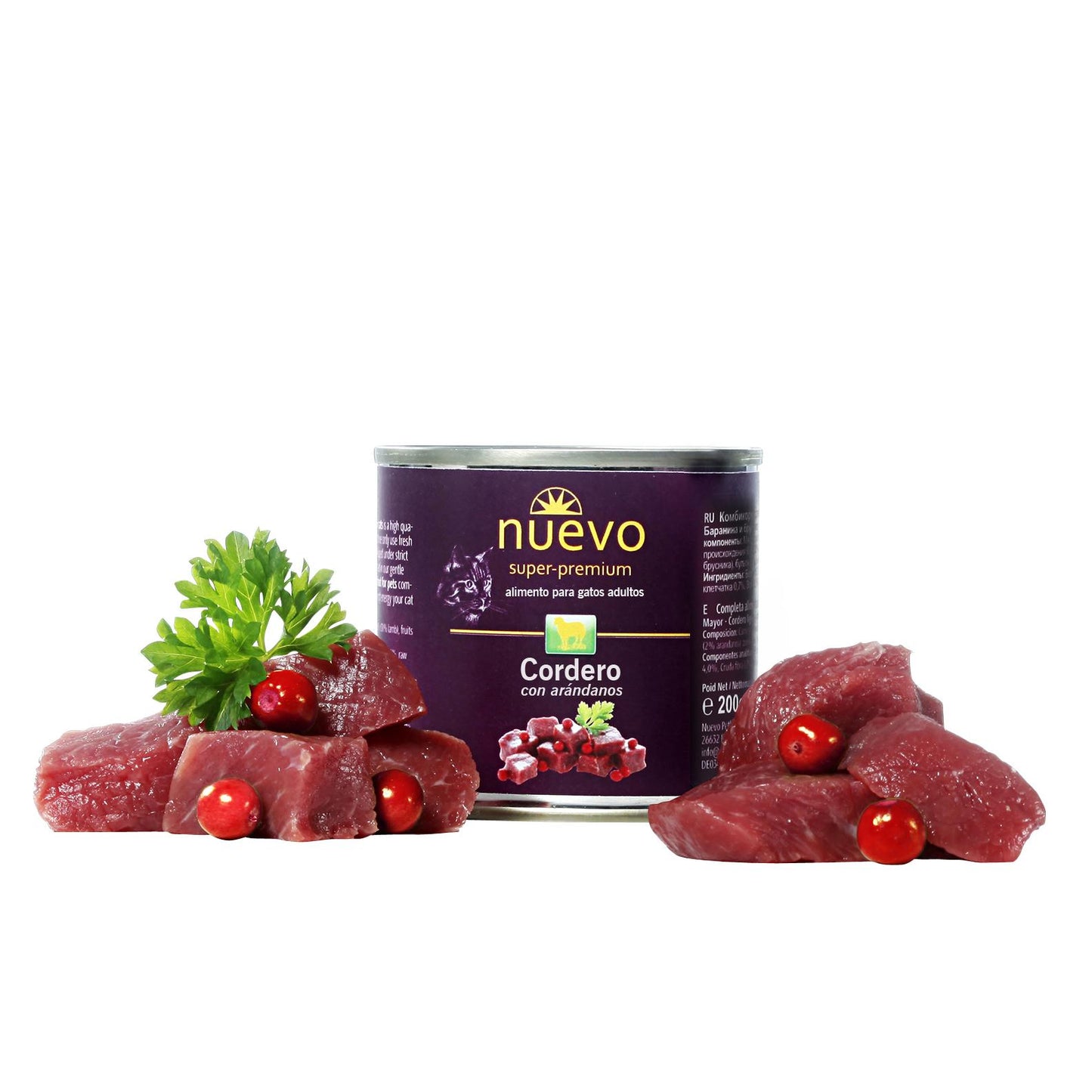 Nova Lata Cat Senior Cordeiro 200 g