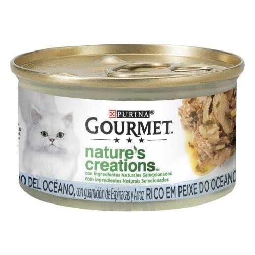 Pack de 24 Mini Filetes Gourmet Nature's Creations Ricos em Peixes do Oceano 85g