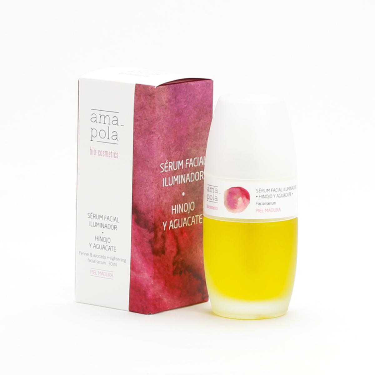 Amapola Sérum Iluminador Funcho e Abacate 30 ml