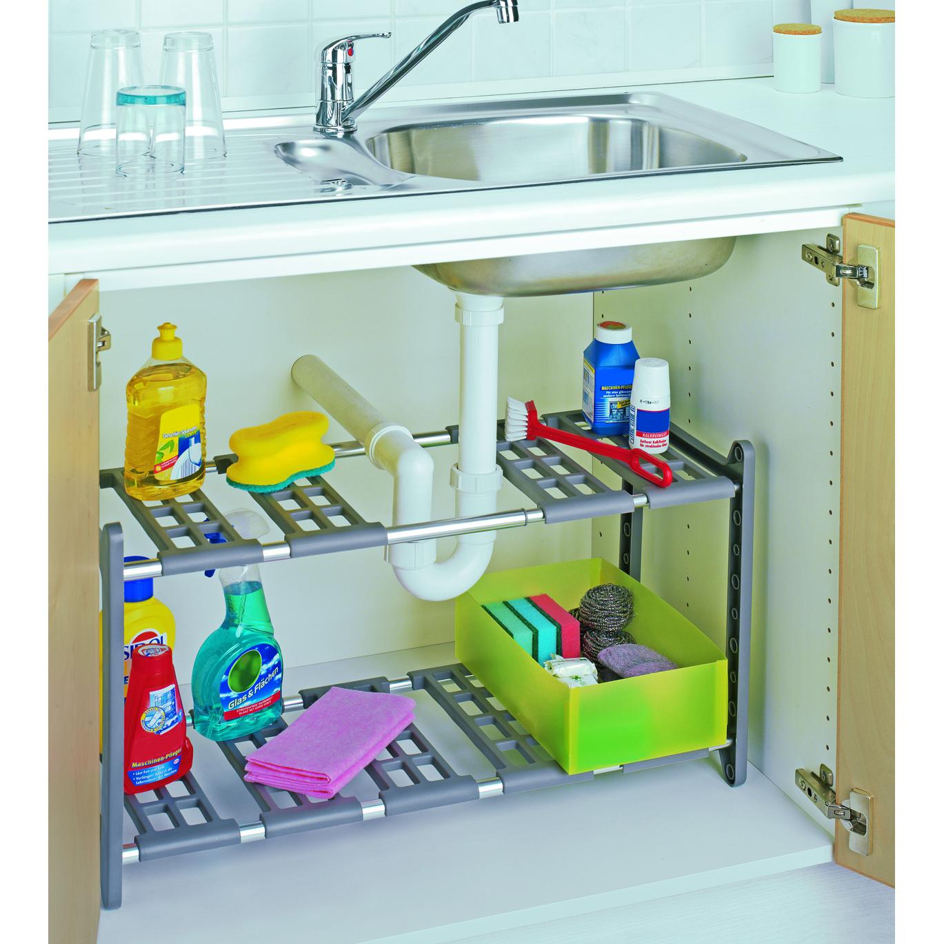 Prateleiras baixas flexíveis