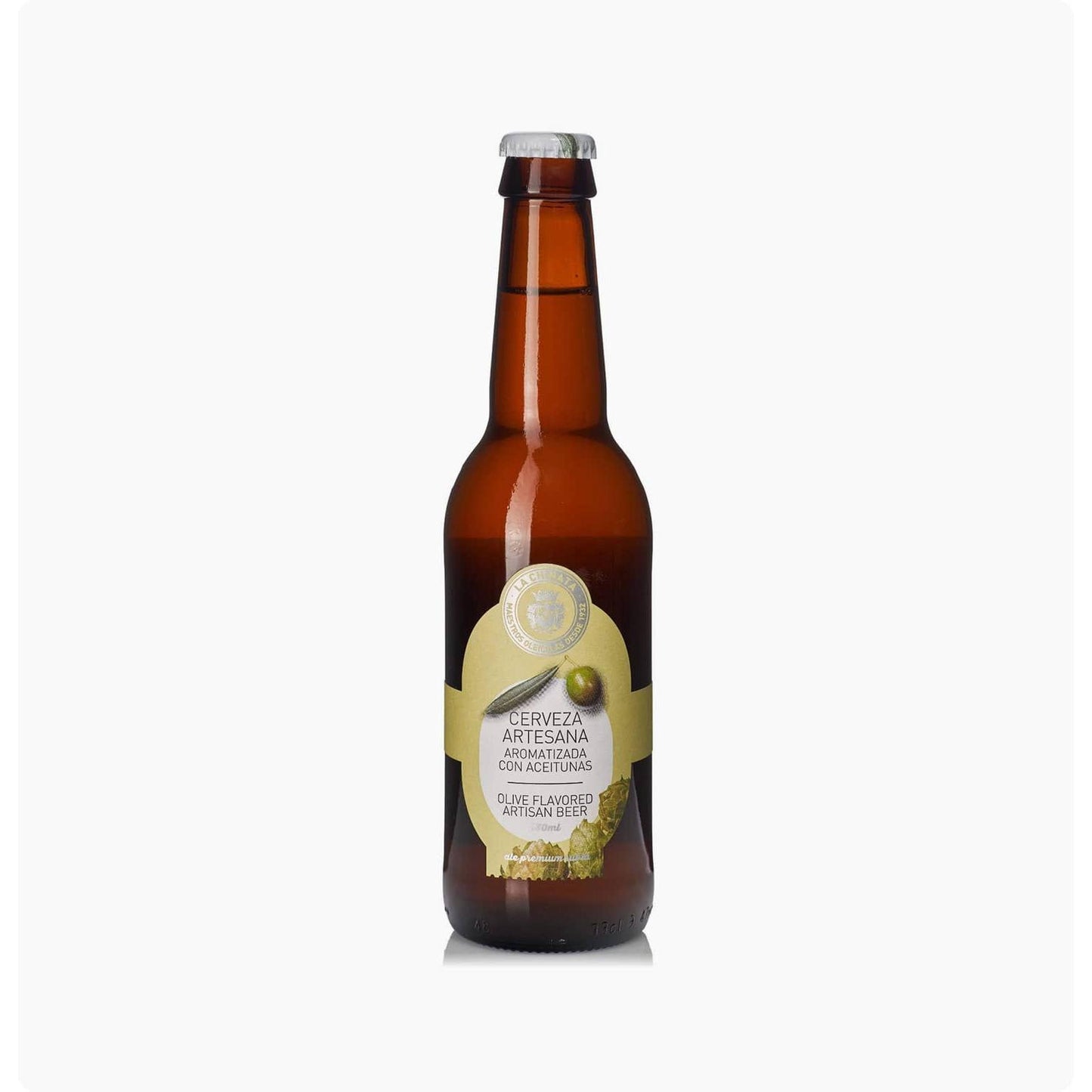 Cerveja com sabor a azeitona La Chinata 330 ml