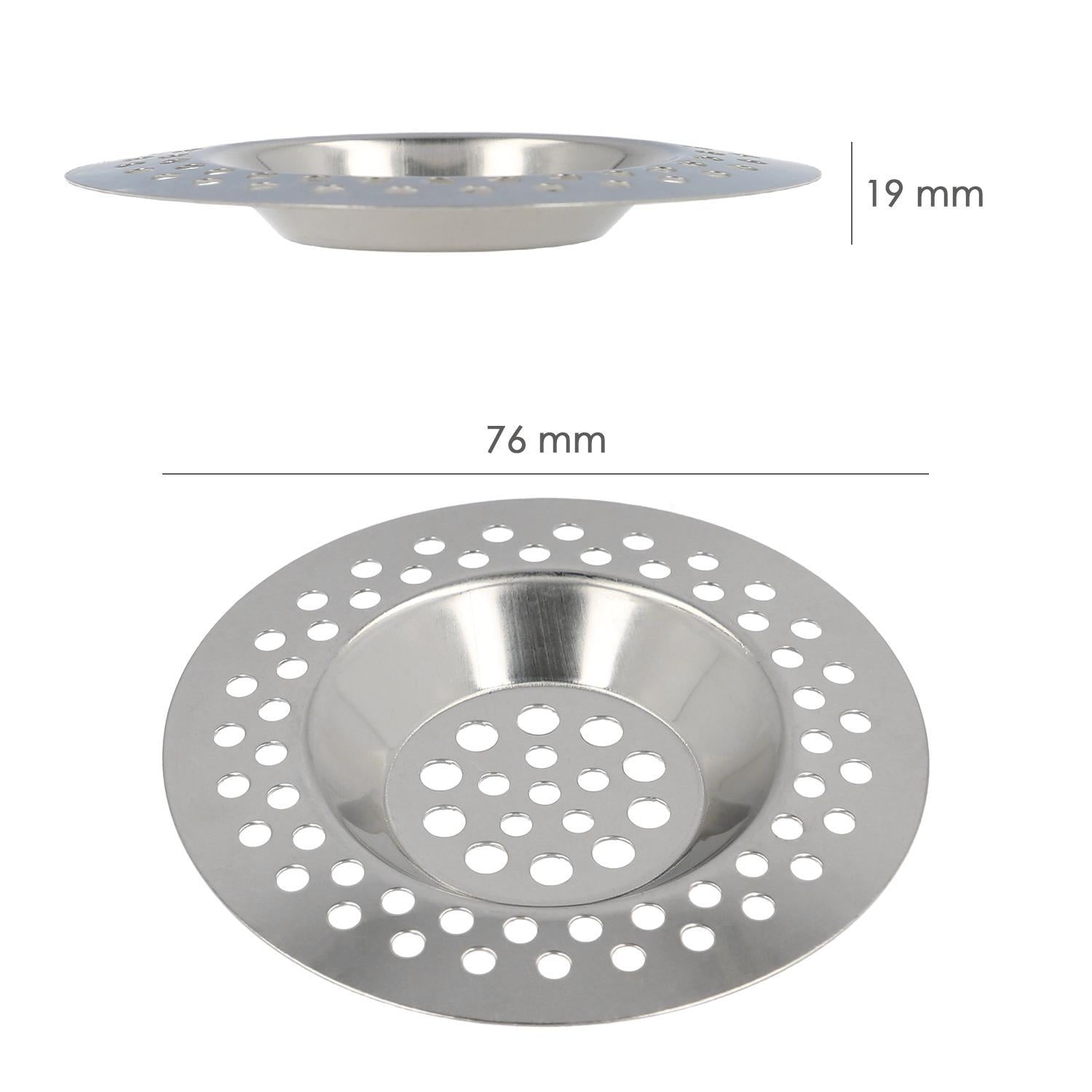 Filtro Cestillo Para Lavabo / Fregadero Inoxidable 8 Cm.