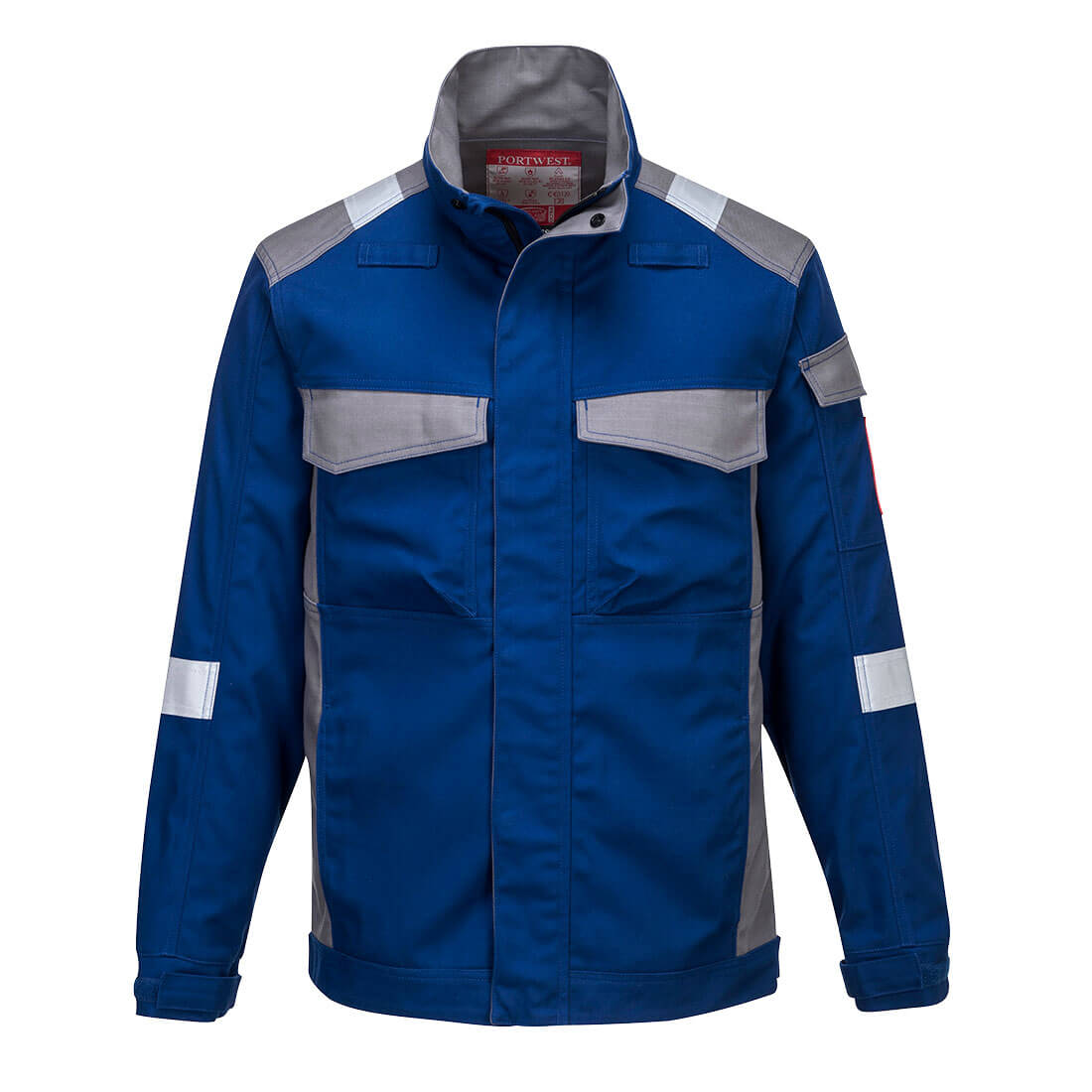 Chaqueta Bicolor Bizflame Ultra / M / Azulina_0