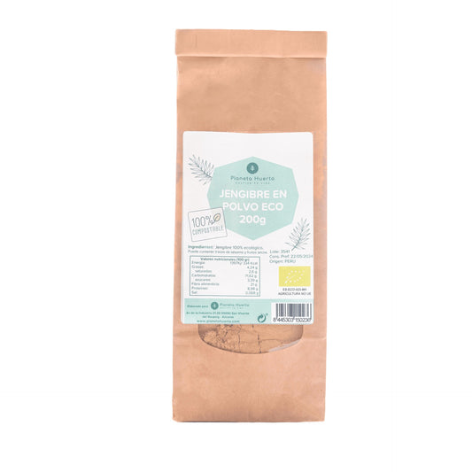 Gengibre em pó ECO Planeta Huerto 200 g
