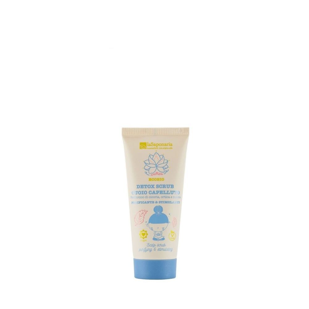 Exfoliante Para El Cuero Cabelludo Detox La Saponaria 100ml_0