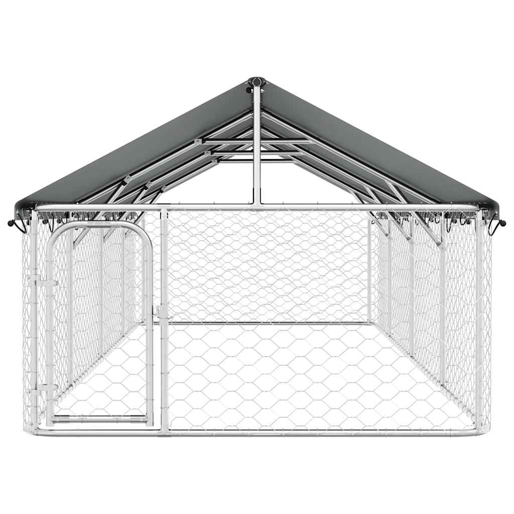 Perrera De Exterior Con Tejado 400x200x150 Cm_5