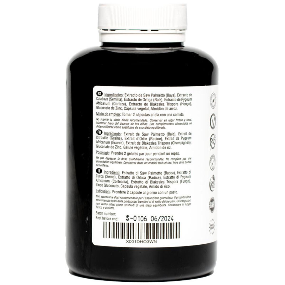 Saw Palmetto 3000 mg 180 cápsulas vegan Hivital