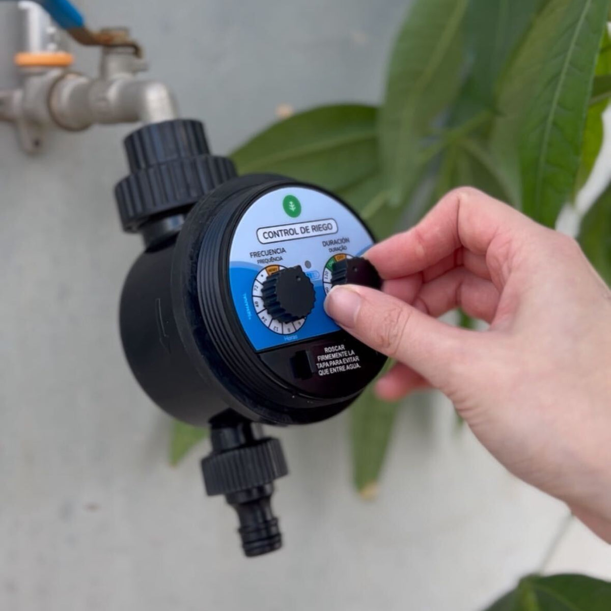 Programador de rega selado Planeta Huerto 0-6 bar