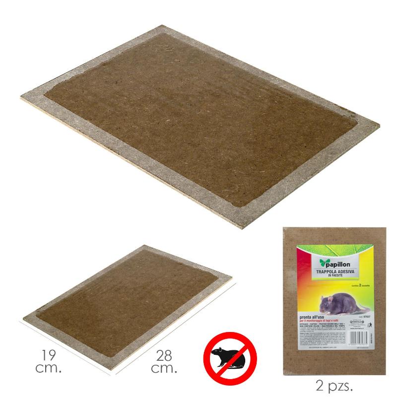 Trampa Ratones Adhesiva 19x28 Cm. 2 Unidades_1