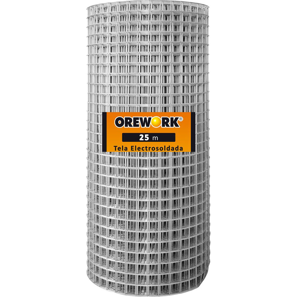 Malla Soldada Galvanizada - 25x51 Mm - Ø 2 Mm - 1x25 M_0