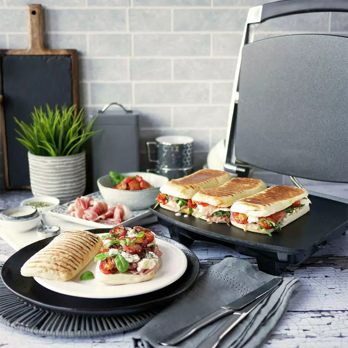 Breville Sandwichera VST026X Panini grande