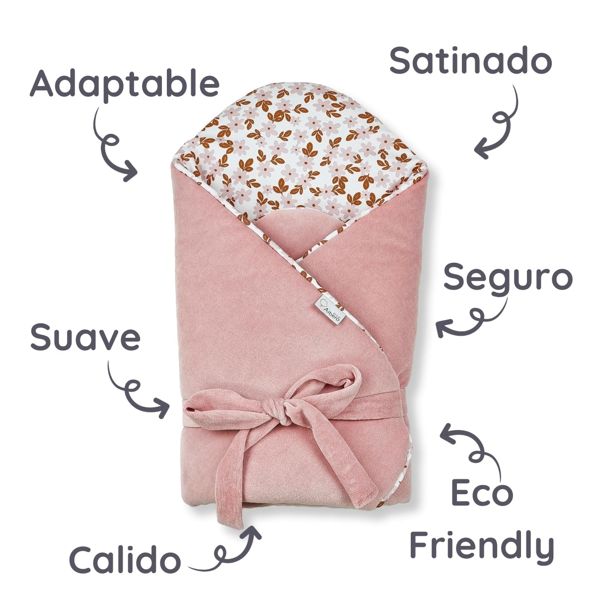 Saco Capazo Bebé Velour Moon_5