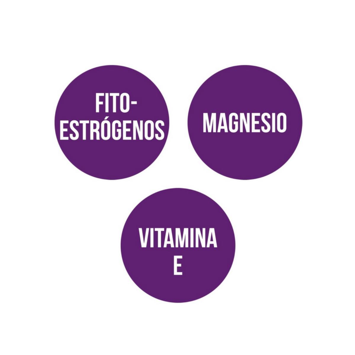 Isoflavonas com Magnésio e Vitamina E Ana María LaJusticia, 30 cápsulas