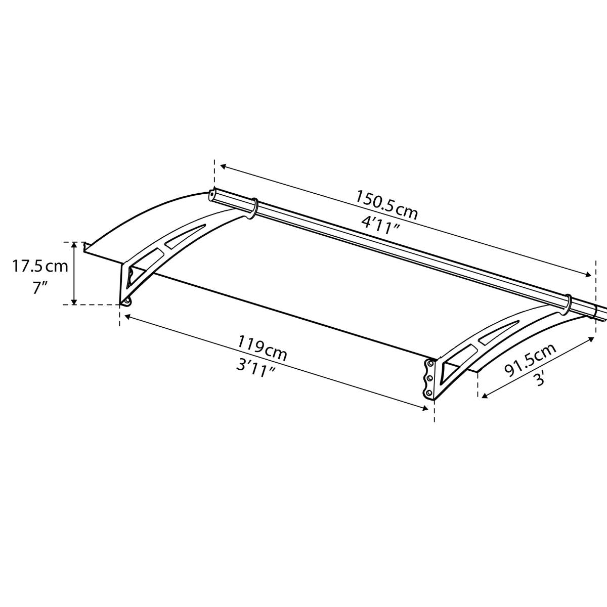 Marquise Áquila 150x91 cm