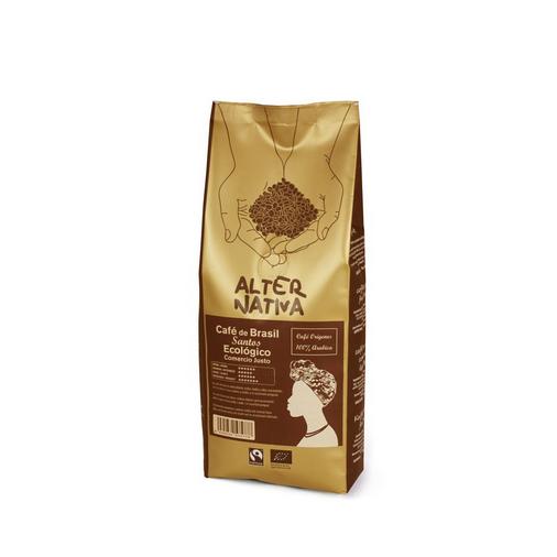 Café em grão Origem Brasil Santos BIO 500g