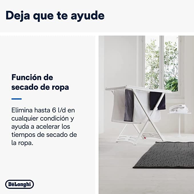 Desumidificador silencioso Delonghi DNS65 com ionizador