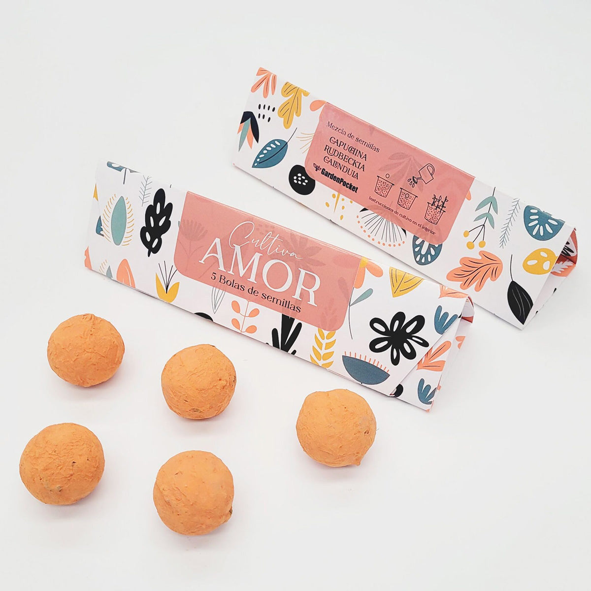 Bolas de sementes Cultiva Amor, bolso de jardim