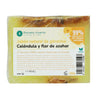Sabonete natural de glicerina com calêndula e flor de laranjeira 100 g