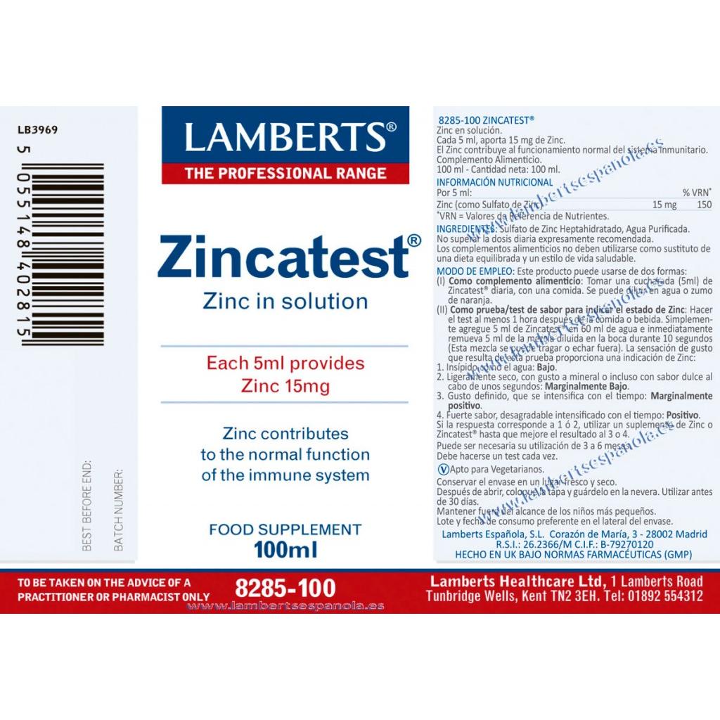 Zincatest 100ml