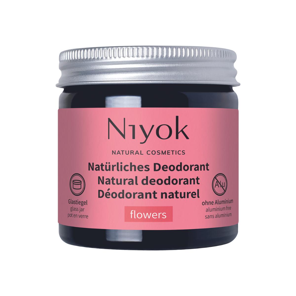 Desodorizante + Antitranspirante Flores Niyok 40 ml