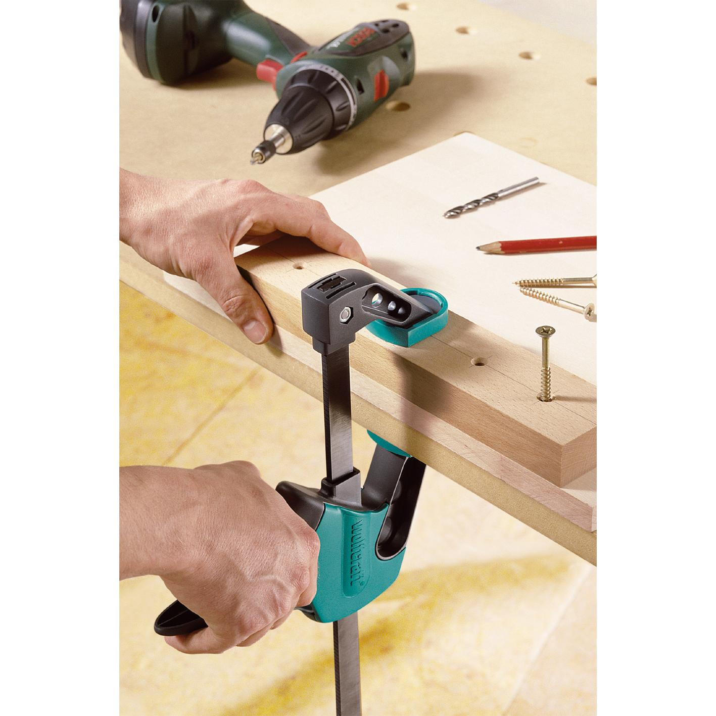 Sargento monomanual sujección 300mm Wolfcraft 3021000