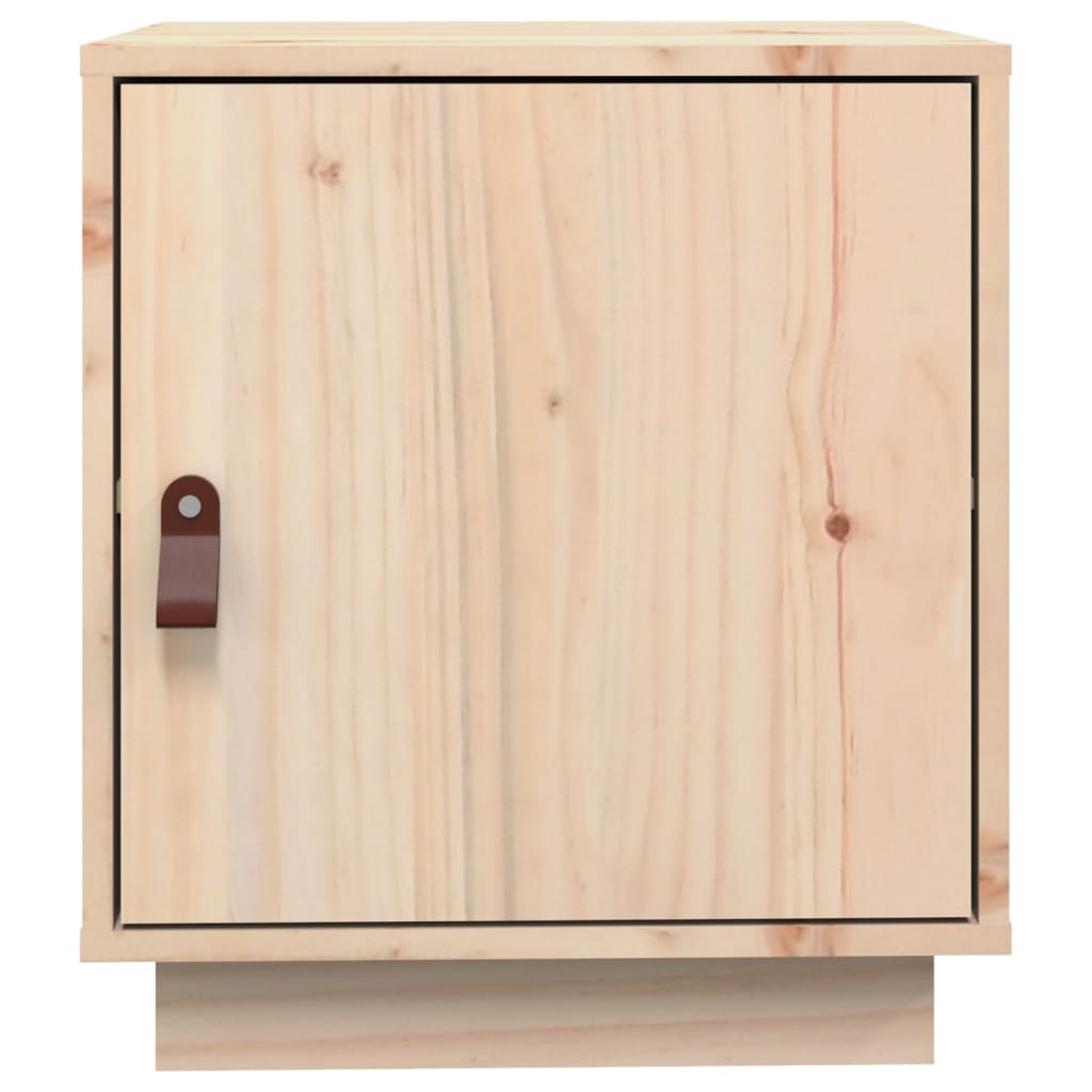 Mesitas De Noche 2 Uds Madera Maciza De Pino 40x34x45 Cm_4