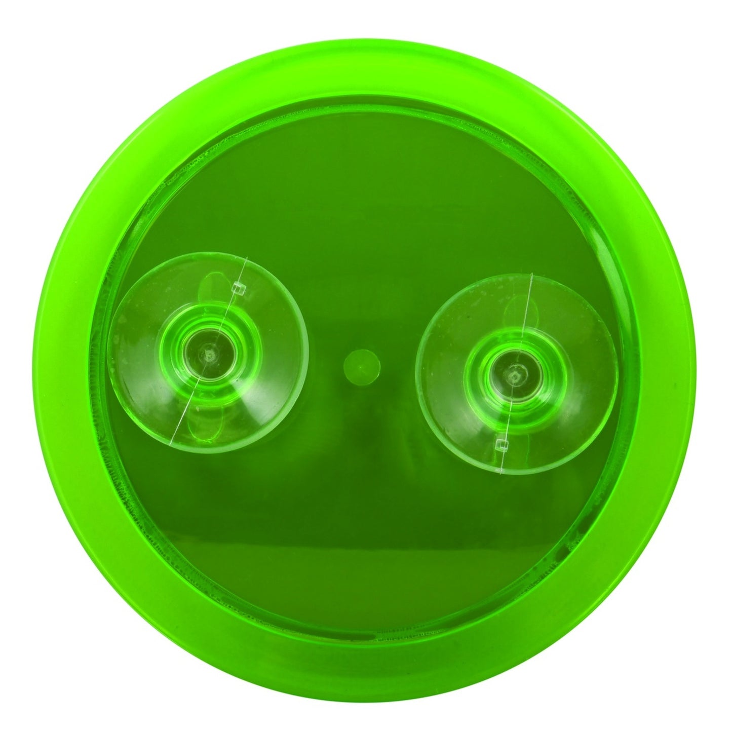 Espejo De Aumento X3 Msv De Metal Con Ventosa Ø15 Cm En Color Verde_1