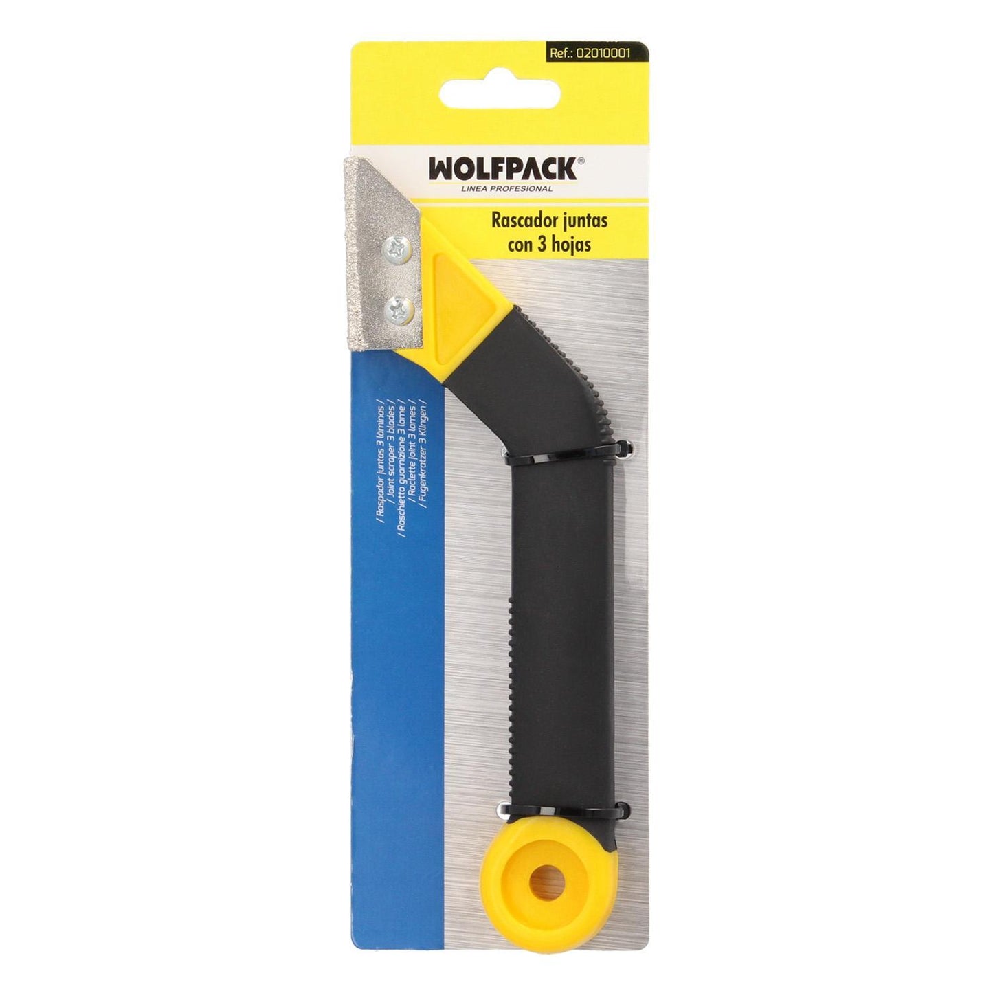 Rascador Juntas, Rascador Lechada, Rasqueta Junta Azulejos, Con 3 Hojas De Repuesto_3