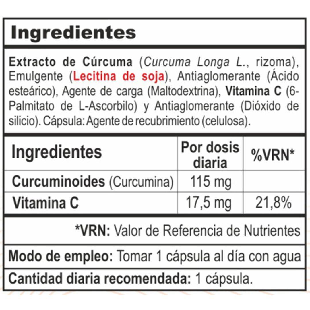 Longvida Optimized Turmeric Vbyotics 60 Cápsulas Vegetais