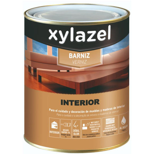 Verniz interior à base de água 750 ml Xylazel
