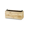 Floreira retangular Ghio 90x40x40 Hortalia