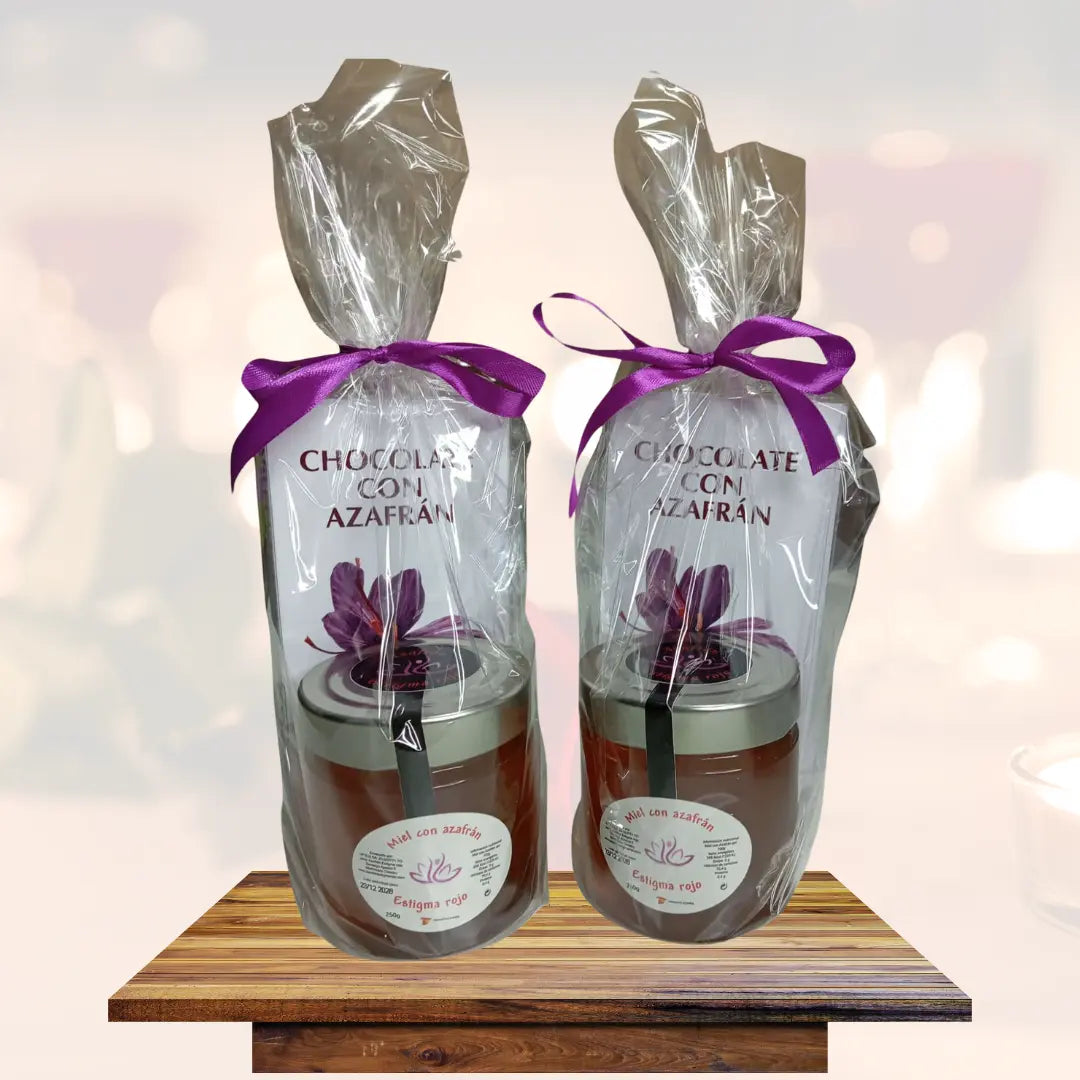 Regalos Gourmet – (chocolate Con Azafrán Y Miel Con Azafrán)_0