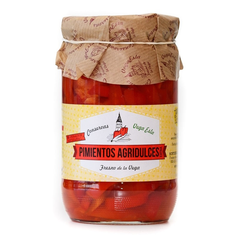 Pimiento Agridulce Tarro De Cristal 720 Ml 12 Tarros_0