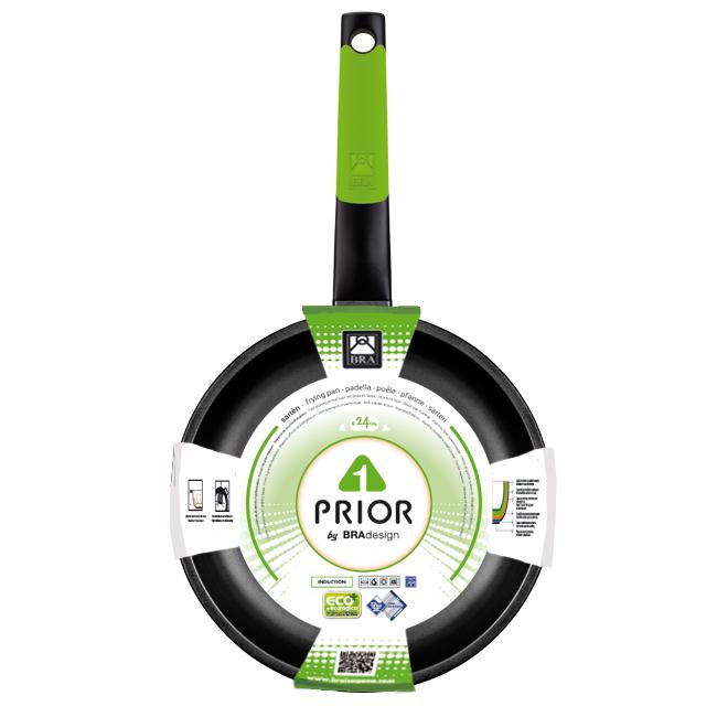 Frigideira Bra Prior ECO+ em alumínio fundido, 22 cm