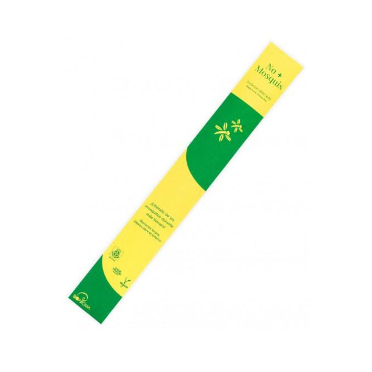 Incenso No+Mosquis Bastão Longo BIOAROMA 3 varetas de 40 cm