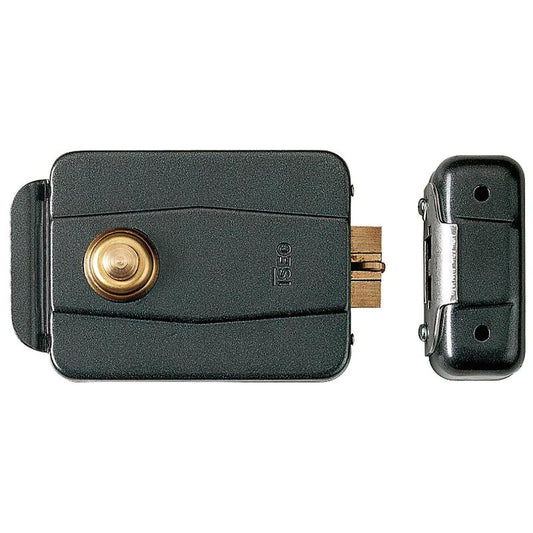 Cerradura Iseo 510-60 Mm.eléctrica Con Pulsador