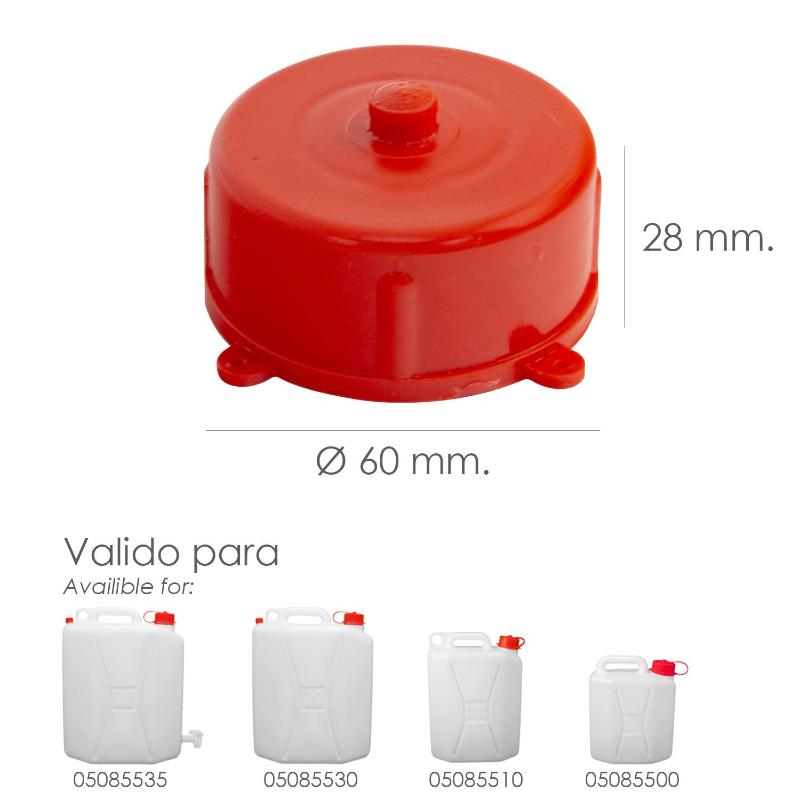 Tapon Para Bidon Alimentario 5 / 10 / 20 Litros_0