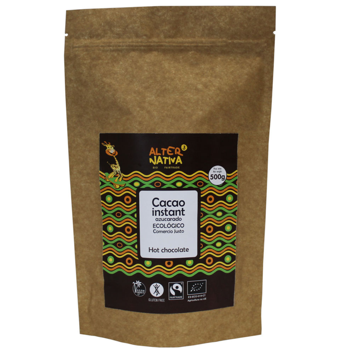 Alternativa ao cacau instantâneo biológico, 500g