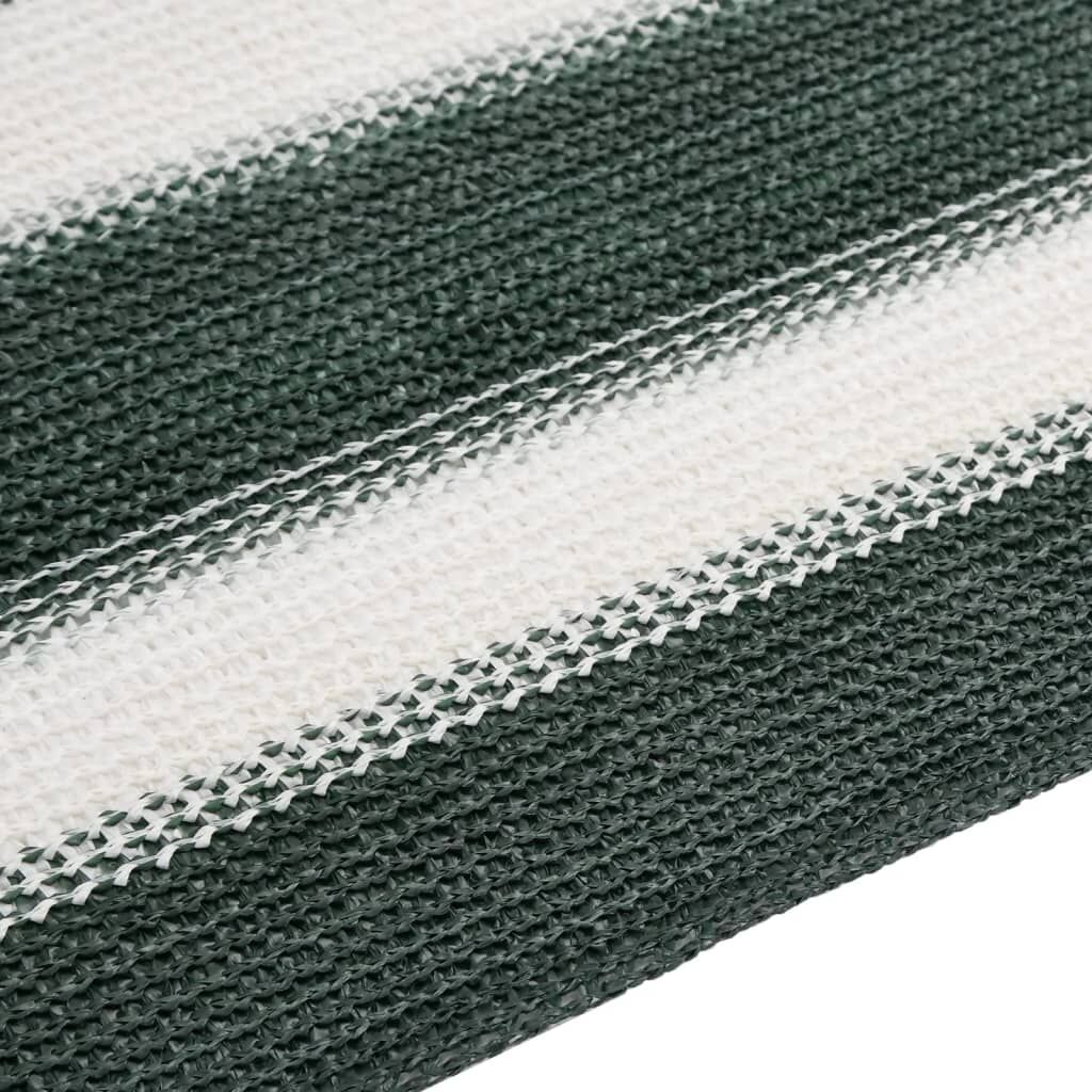Vidaxl Red De Privacidad Hdpe Verde Y Blanco 1x50 M 75 G/m²_4