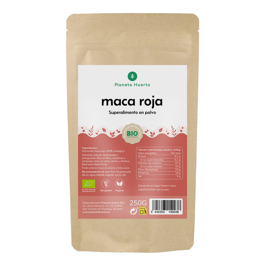 Maca Vermelha em Pó ECO Planeta Huerto 250 gr