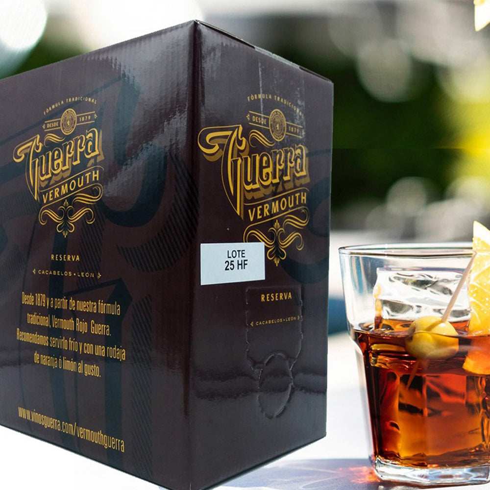 Vermouth Guerra Rojo Reserva. Bag 5 Litros Con Llave_1