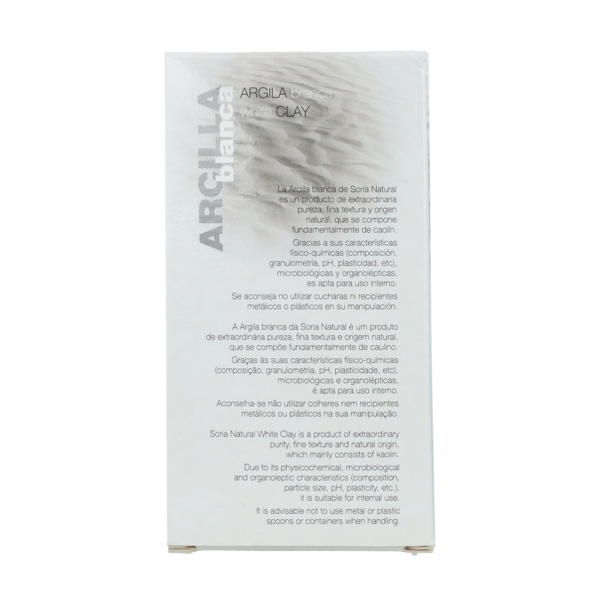 Argila branca natural de Soria 250 g